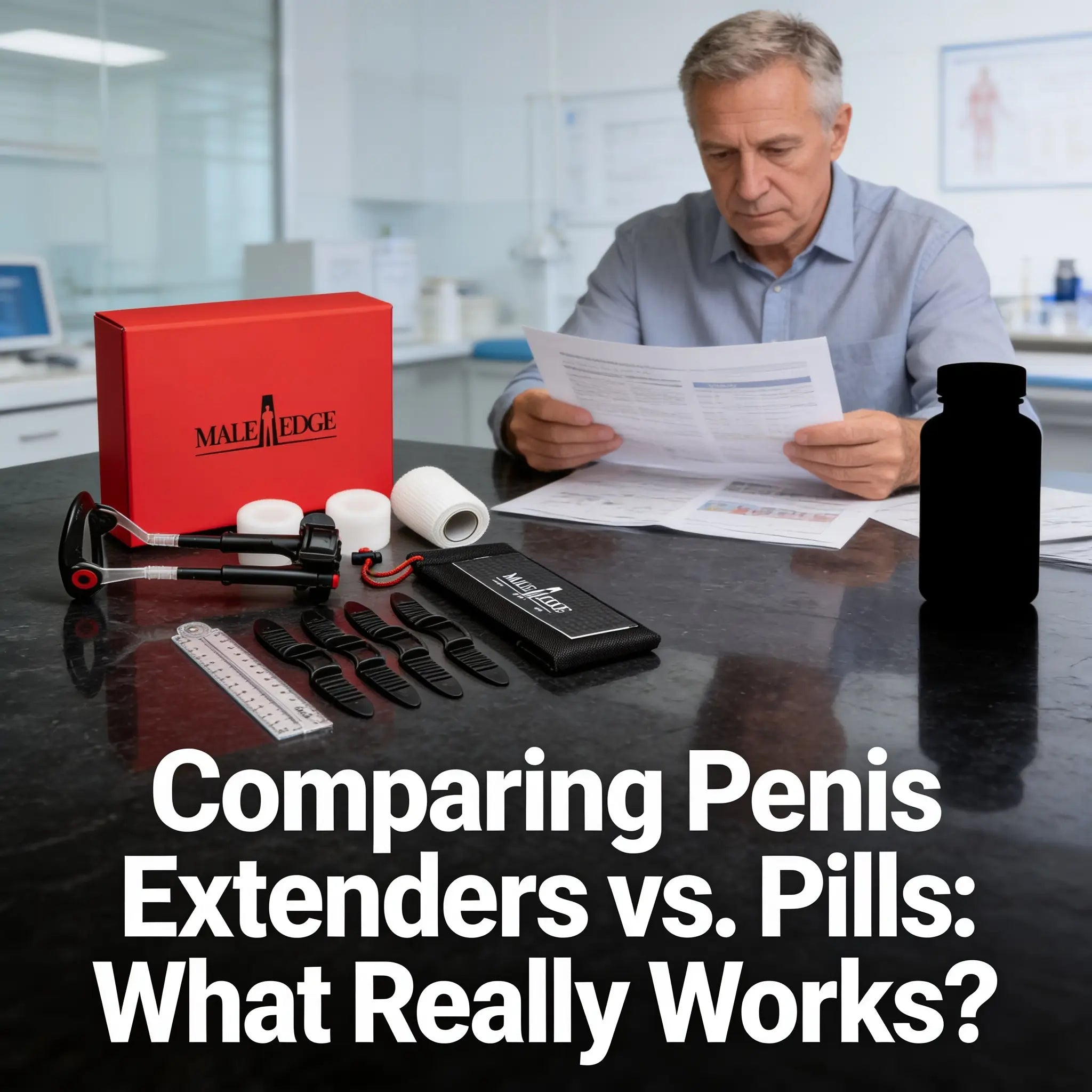 Comparing Penis Extenders vs. Pills: What Really Works?