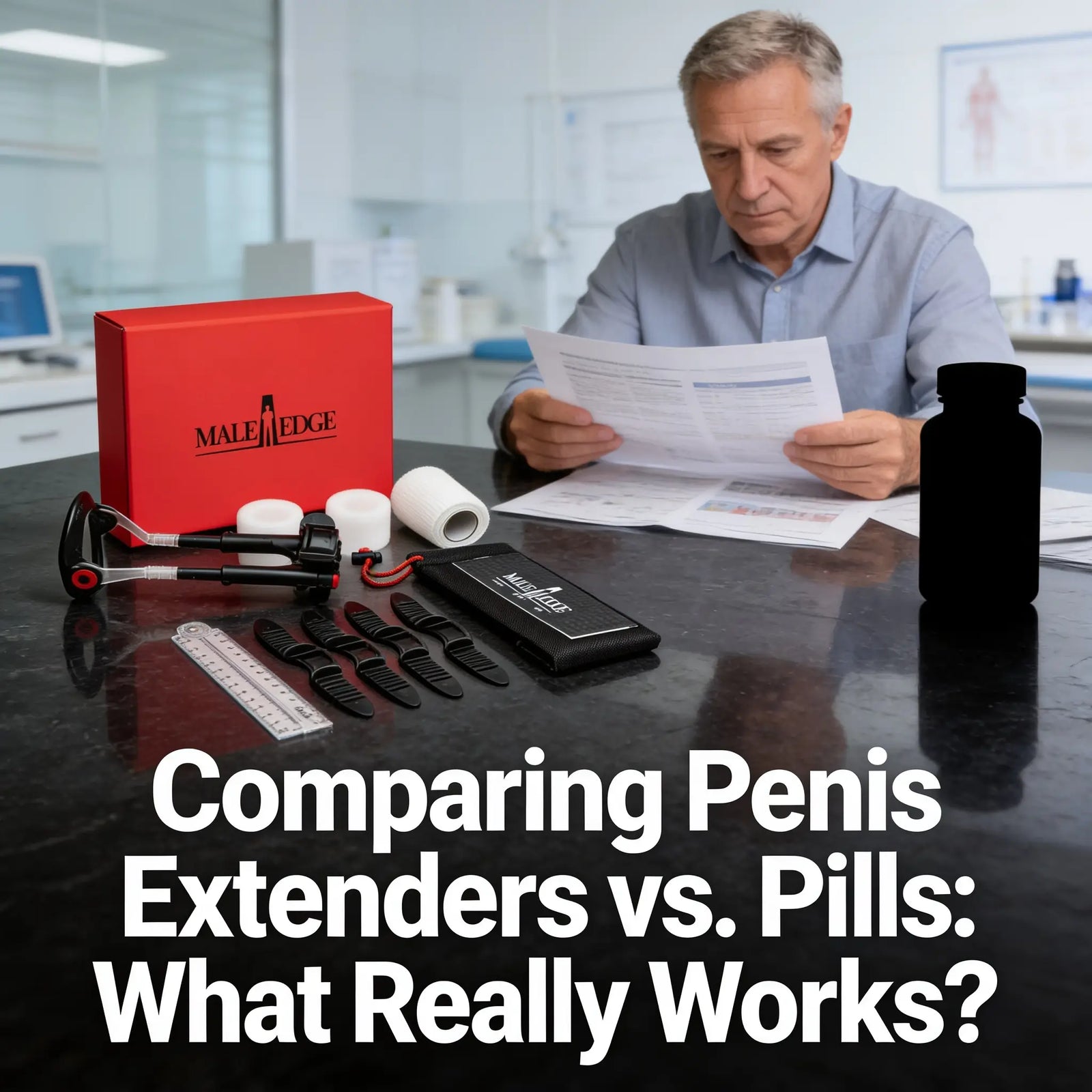 Comparing Penis Extenders vs. Pills: What Really Works?
